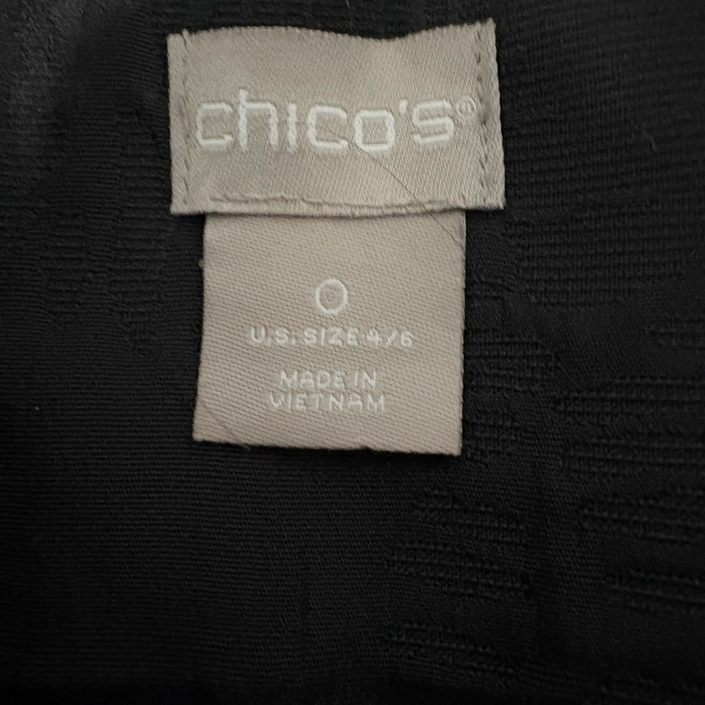 Chico's Black lightweight Blazer Jacket - Picture 2 of 8